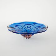 Cobalt bowl, Danish design, 1970s, made in Denmark