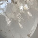 19th-day polished earth dish with godrons