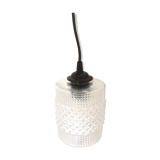 Chiseled glass hanging lamp