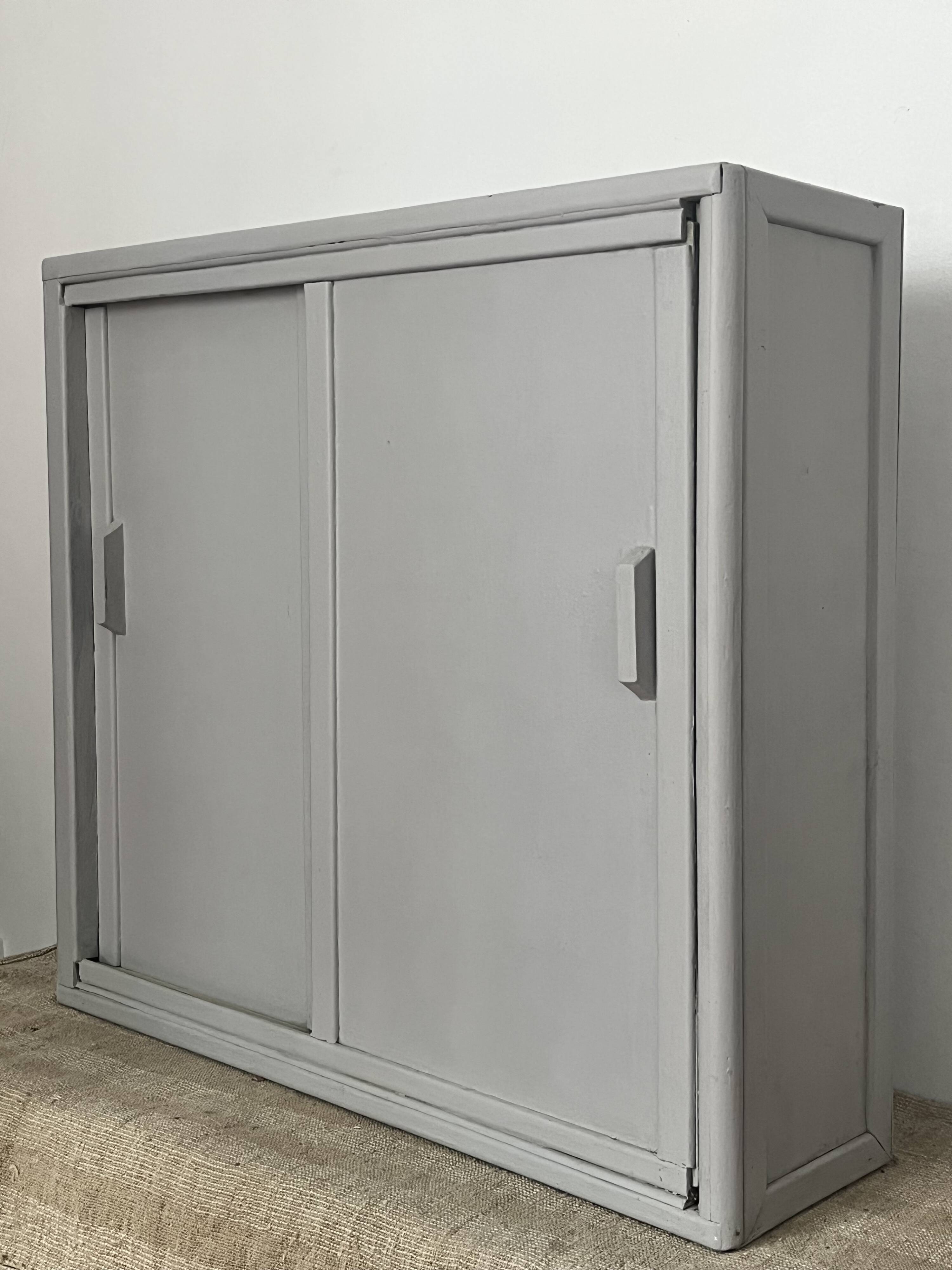 Sliding door storage furniture