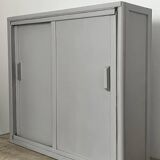 Sliding door storage furniture