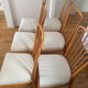 Set of 6 Charles Ramos dining chairs