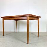 Table à manger en teck danois par Kai Kristiansen années 1960