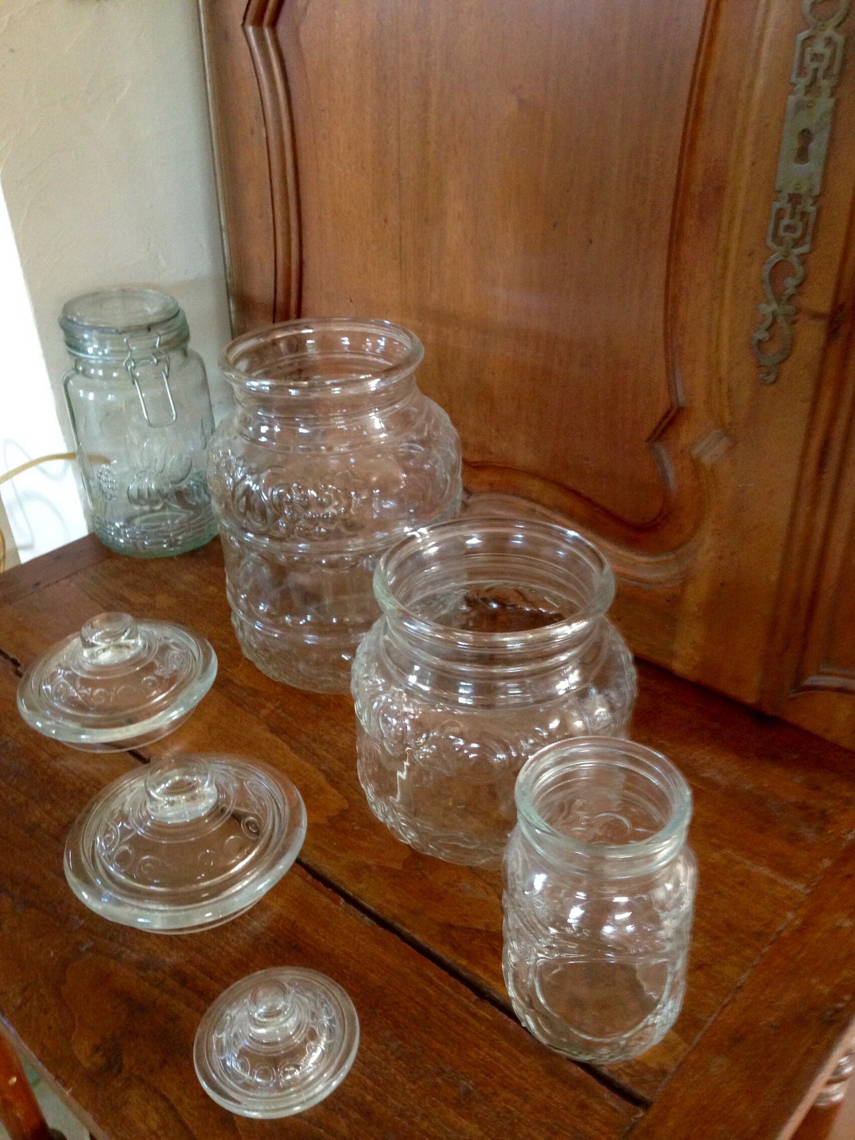 Trio of bonbonnières