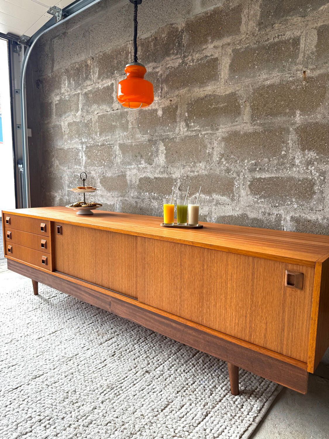 Scandinavian teak sideboard, 1970.