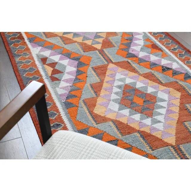 1970s Vintage Turkish Oushak Handmade Wool Cotton Brown Runner Rug 101x314
