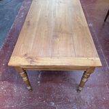 Cherry farmhouse table