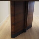 Walnut desk, Italian design, 1960s, production: Italy