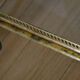 Brass trolley with wheels 60's bottle holder
