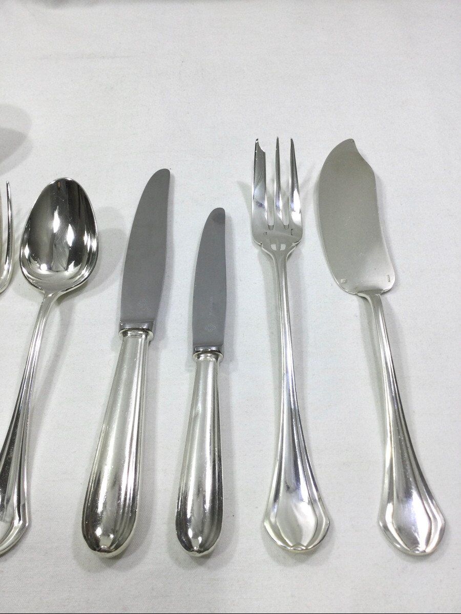 Christofle cutlery set Printania 63 pcs