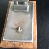 Lampe de bureau orientable en métal vers 1930