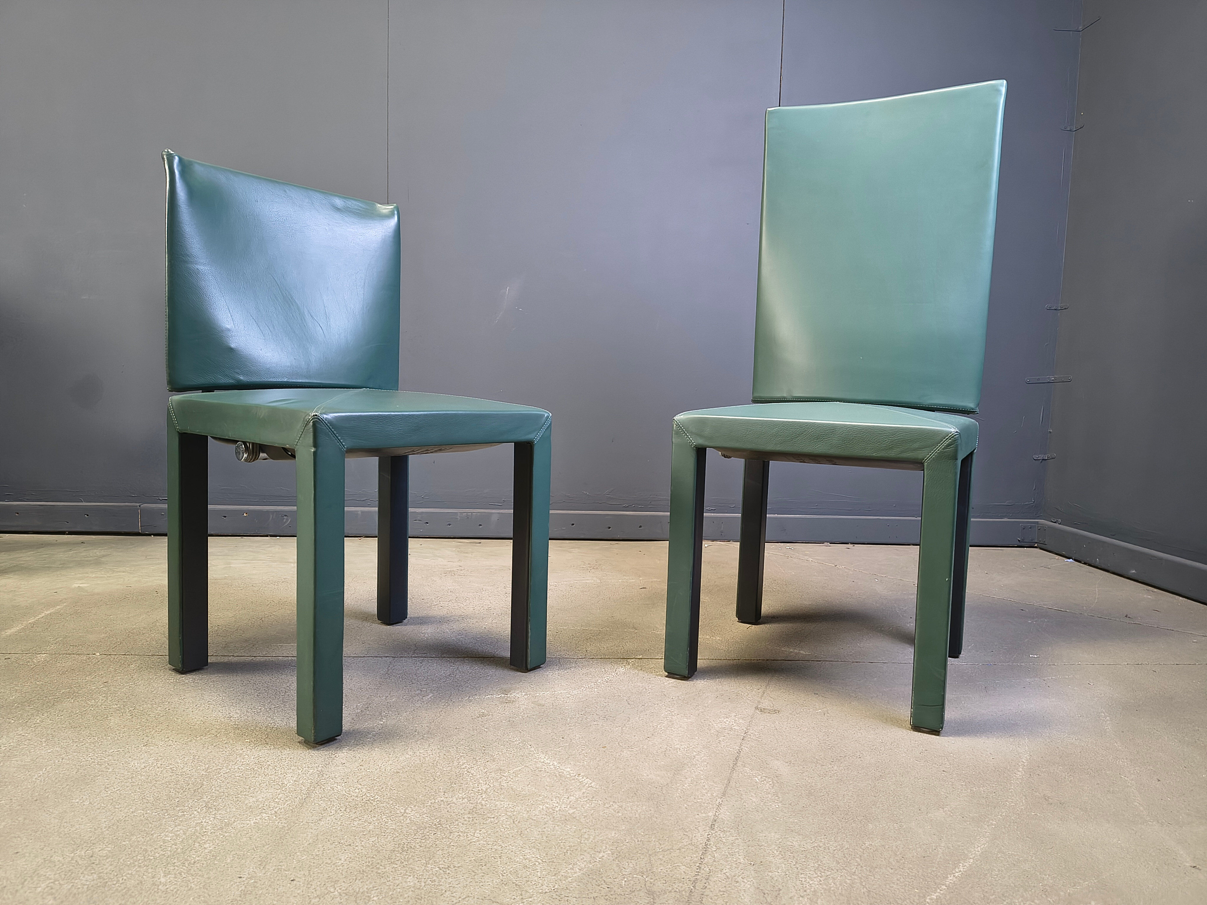 Arcadia dining chairs by Paolo Piva for B&B Italia set of 10