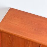 Buffet danois Mid-Century en teck par Axel Christensen Odder pour Odder Møb