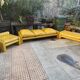 Vintage sofa set 70 Poltrona Frau