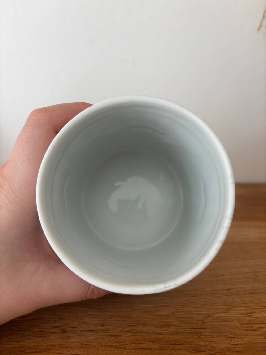 White water butter dish