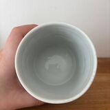 White water butter dish