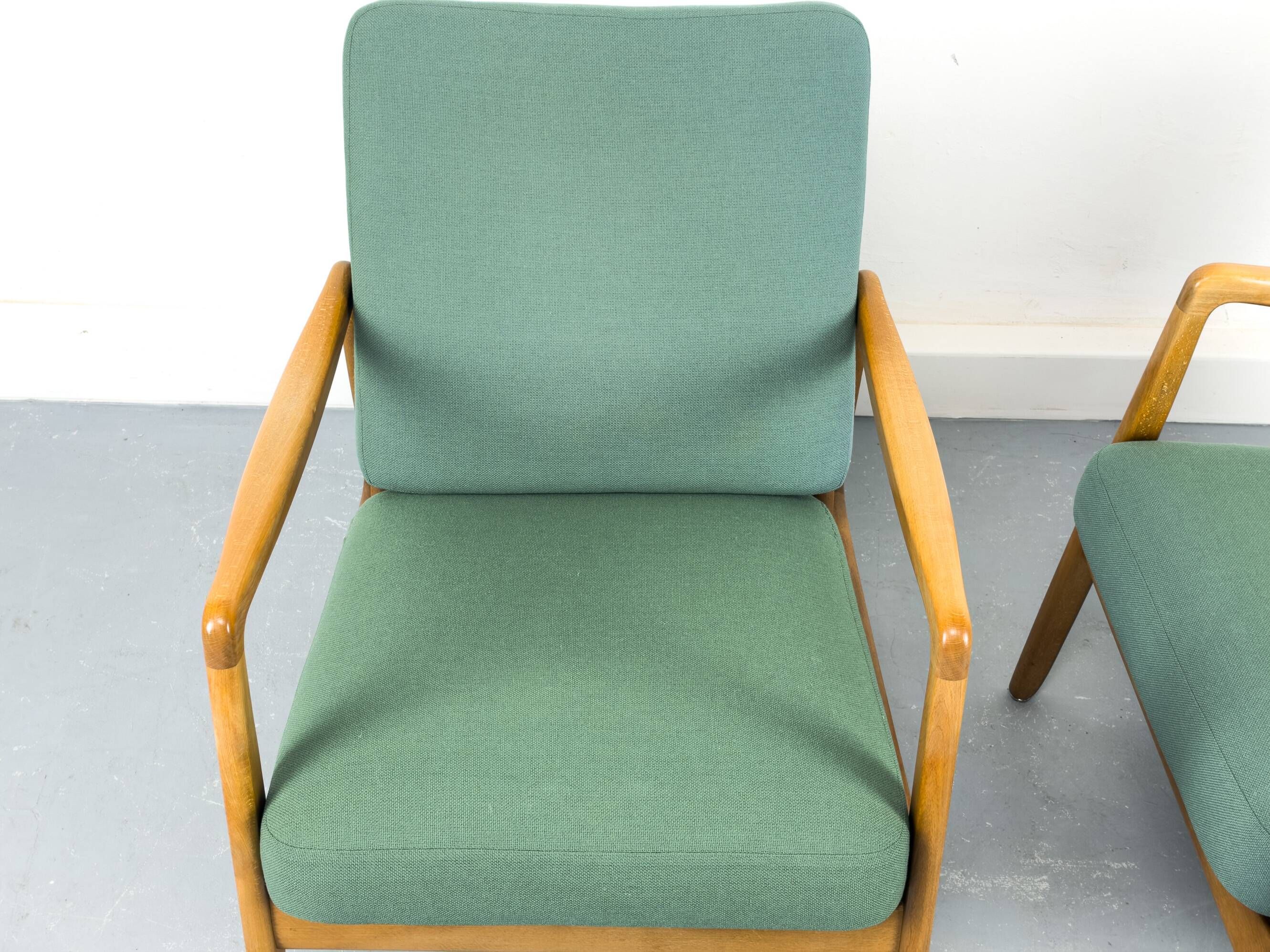 Danish Model FD-109 Lounge Chair by Ole Wanscher for France & Daverkosen, 1