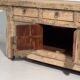 Low altar table in elm with raised ends – China, circa 1950