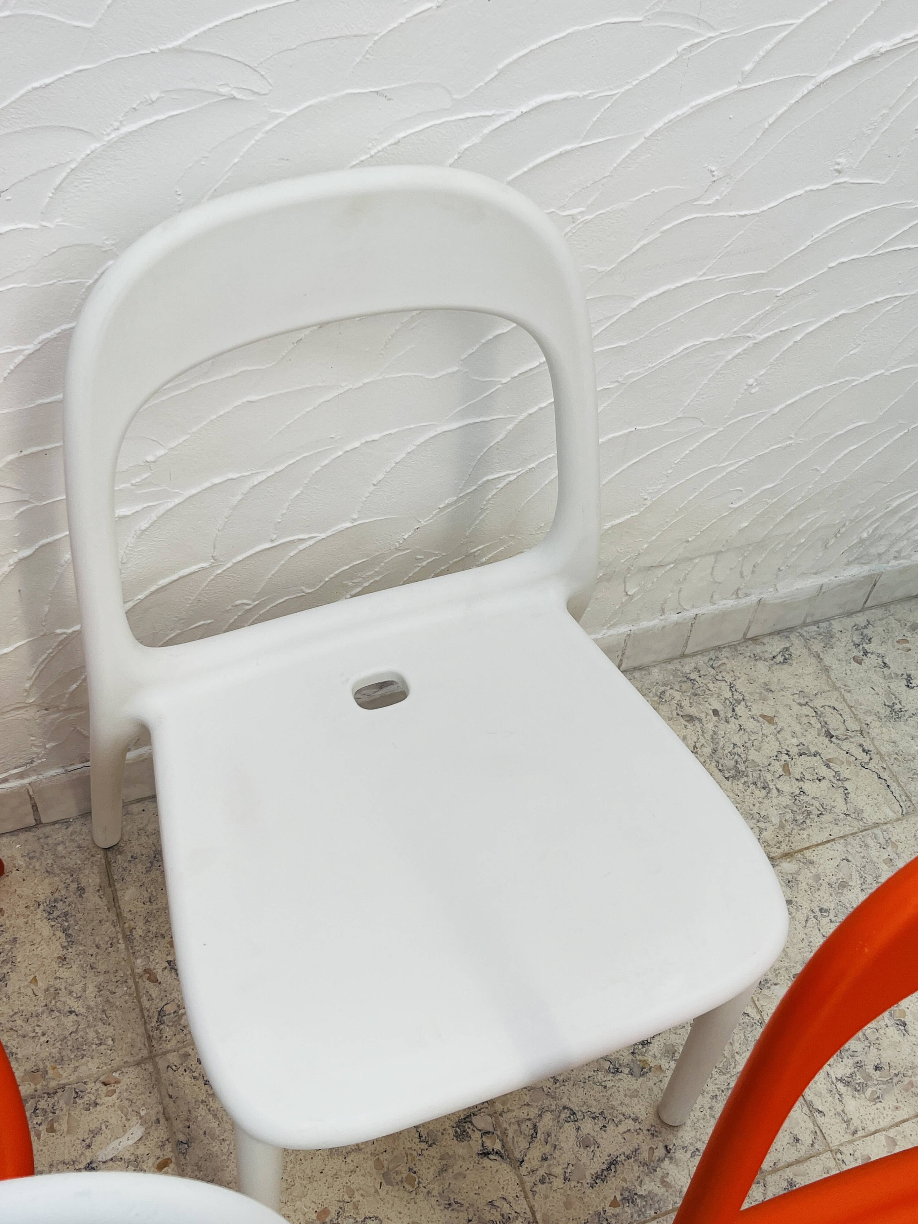 Set of 4 urban design chairs from Ikea.