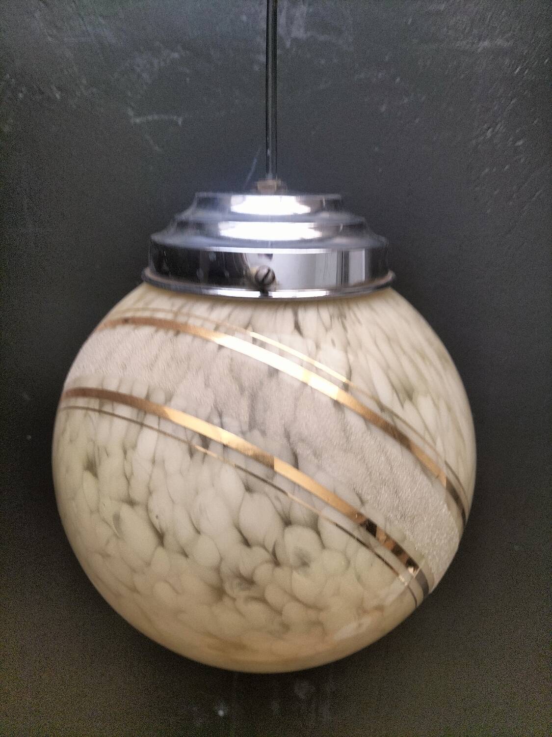 Clichy glass pendant light