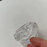 Pair of Baccarat crystal salt shakers, Aladdin model.