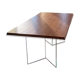 Table en chêne et verre