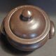 Stoneware soup tureen from Noron signed by Jean Dubost, 1970s.