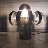 Jocelyne lamp bartered in steel. Seventies
