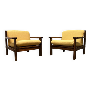 Ensemble de fauteuils - brutalistes