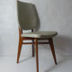 Vintage office chair with compass legs