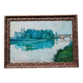 Peinture à l'huile de P. Gérard