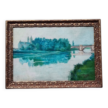 Oil painting by P. Gerard