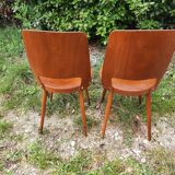 Pair of Baumann chairs, "Mondor" model