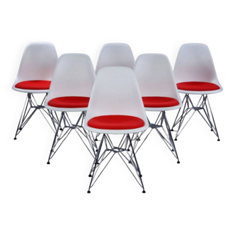 Lot de 6 chaises de Charles & Ray Eames