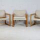 Ensemble de 3 fauteuils Diana de Karin Mobring, Ikéa, circa 1970