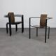 KFF – Karl Friedrich Förster Set of 4 Postmodern Dining Chairs, 1990s