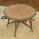 Table de jeux / guéridon en chêne 1940’s