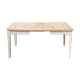 Wooden farmhouse table – cream foot