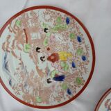 5 Japanese dessert plates diam 18.5 cm