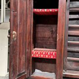 19th century folk art credenza