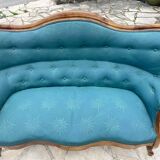 Banquette Louis Philipe époque XIX eme siècle