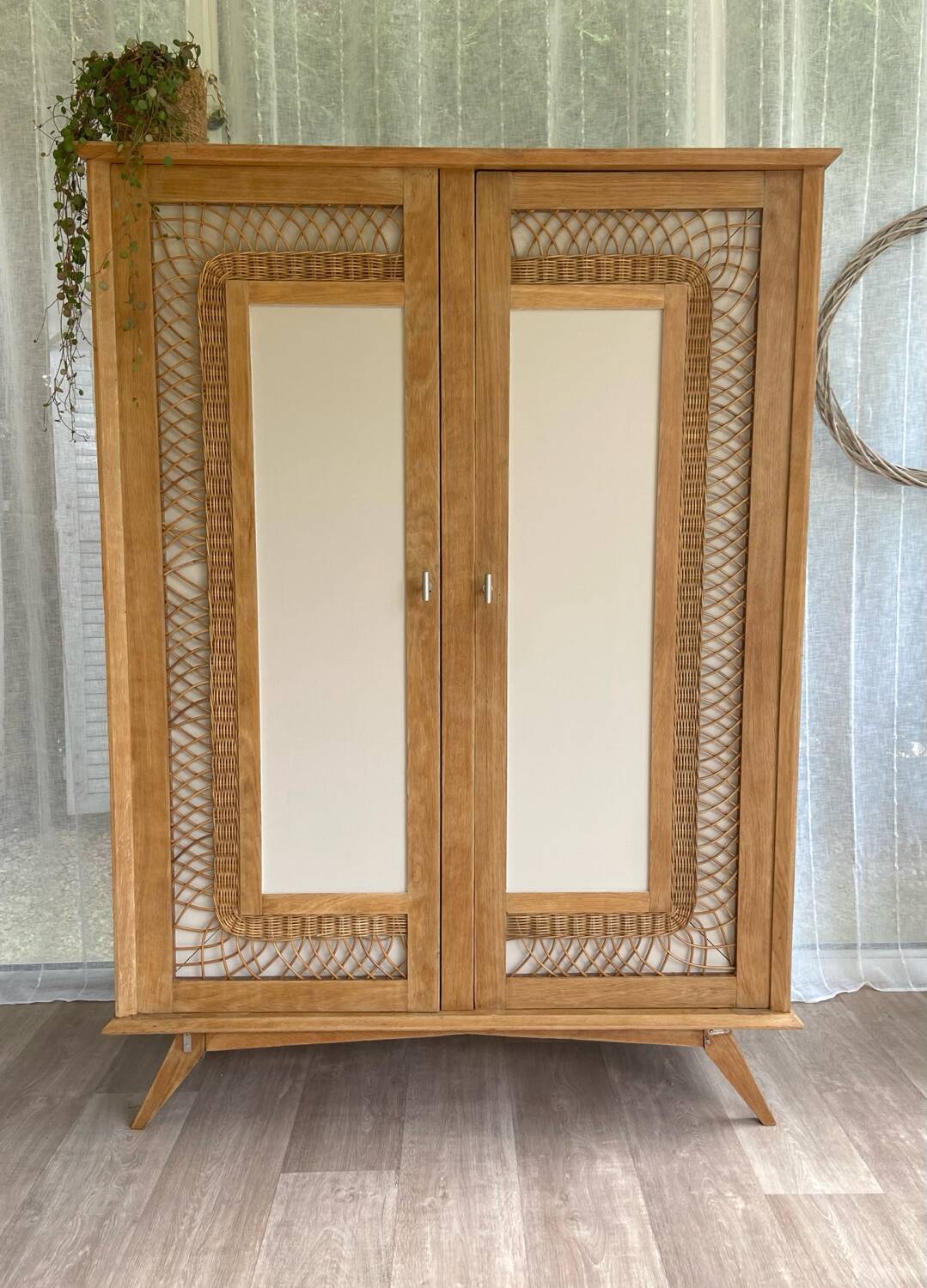 Rattan cabinet