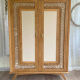 Rattan cabinet