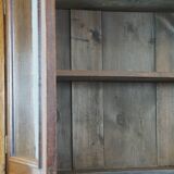 Antique English wooden bookshelf/secretaire from the 19th century