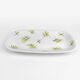 Lunéville Badonvillers graphic serving dish from the 50s
