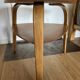 Hugues Steiner side table 1950/1960 bow-wood