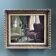 30's painting "The living room"
