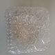 Structured /vintage square glass ceiling lamp 60s-70s