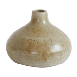 Signed sandstone vase