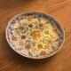 Chinese-style plate, famille rose decoration, 20cm, porcelain